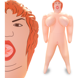 Poupée gonflable anus vagin bouche Bertha