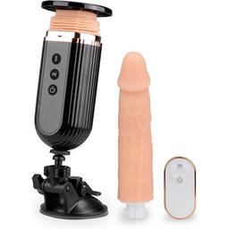 Fucking love machine pour godes ventouses et un gode vibrant 18,0cm - Machine sexuelle à pénétrer - Gode Automatique