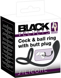Anneau pénien avec plug anal