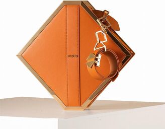 Mystérieux Sac Kink Carré Marron