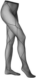 Collant résille Noir