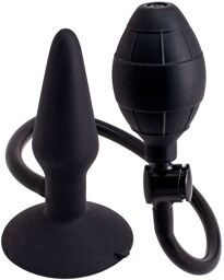 Bouchon anal gonflable en silicone doux