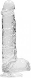 Gode Jelly Réaliste 15cm Transparent