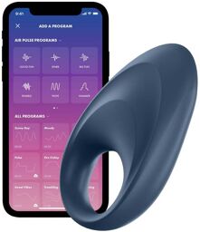 Anneau Vibrant Connecté Mighty One Bleu