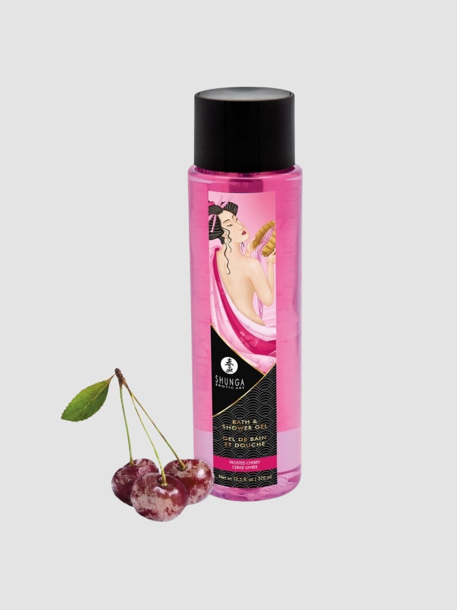 Gel de bain et douche cerise givrée 370 ml