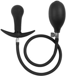 Plug Anal Gonflable avec Pompe - Noir