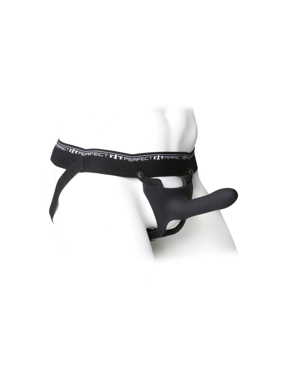 Gode Ceinture Zoro Noir 14 cm