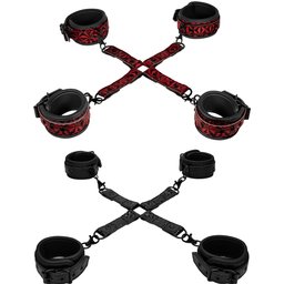 Menottes en Croix Chevilles et Poignets Luxury