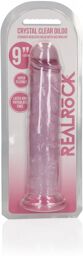 Realiste Dildo Jelly Suction Cup - 23 cm - Pink