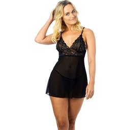 Basil Ensemble Babydoll Noir
