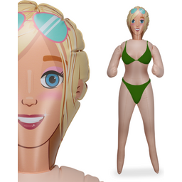 Poupée gonflable réaliste blonde Meryl