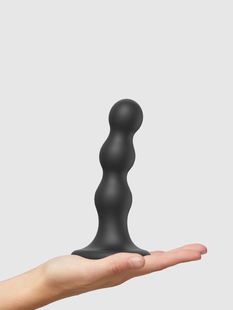 Dildo Plug Anal Balls noir L