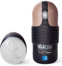 Masturbateur vibrant vagin réaliste Tight