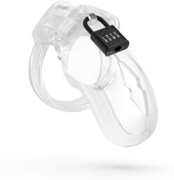 Cage de chasteté transparente - Petite