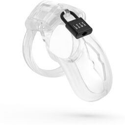 Cage de chasteté transparente - Petite