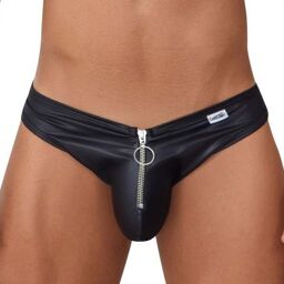 Jockstrap à Franges Yuelao Noir Noir