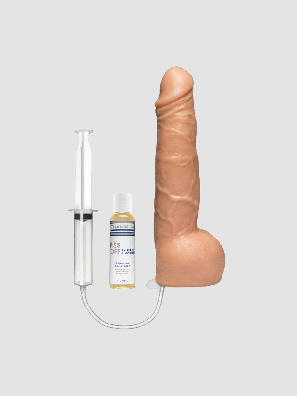 Gode Ventouse Douche Dorée Piss Off TitanMen