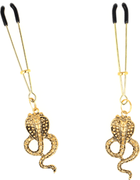 pinces à tétons pendentif cobra 6 cm