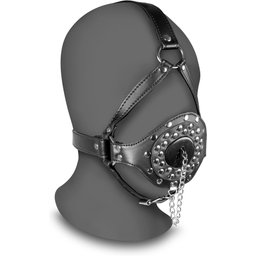 Bâillon Harnais de Tête à Bouchon XTreme Open Mouth Gag Head Harness With Plug Stopper