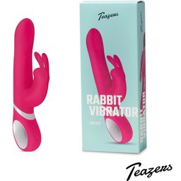 Vibromasseur Rabbit rotatif - - Rose