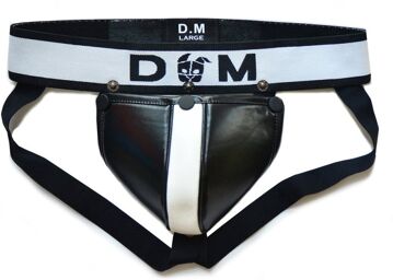 Jockstrap Neo Dungeon Noir-Blanc