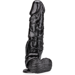 Enorme gode ventouse avec main Nelson gode vaginal ou anal homme ou femme - Noir
