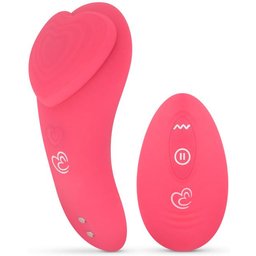 EasyToys - Vibromasseur de culotte avec télécommande - Rose