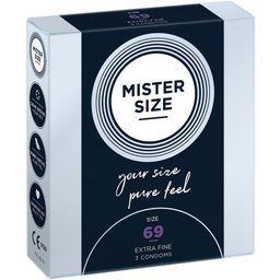 MISTER.SIZE Préservatifs 69 mm 3 pièces