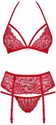 838-SEG-3 set 3-pcs red Rouge