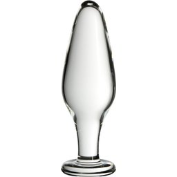 No 26 Plug Anal en Verre Transparent