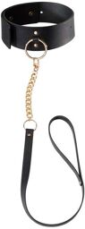 Collier Choker avec Laisse MAZE Noir