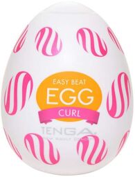 EGG Wonder Curl Masturbateur Oeuf Blanc