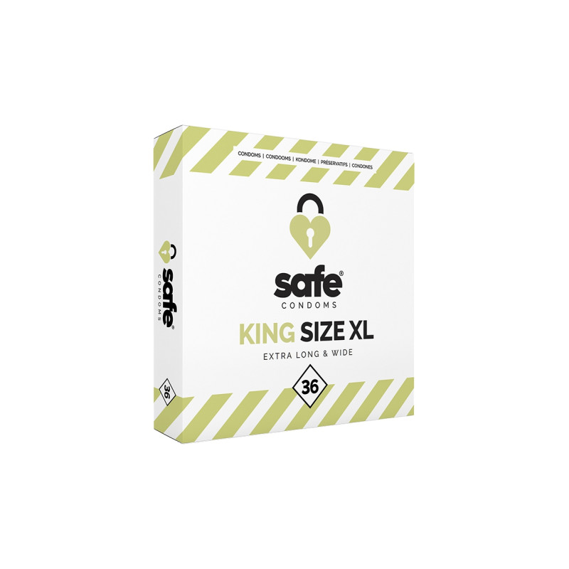 36 préservatifs King Size XL