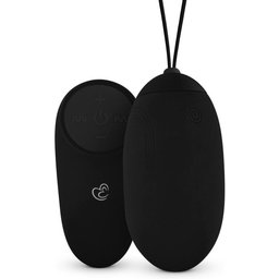 EasyToys - Œuf vibrant avec télécommande - Noir