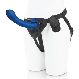 - 8? Remote Control P-Spot G-Spot Silicone Peg with Harness Include