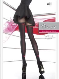 Canella Collants 40 DEN - Noir Noir