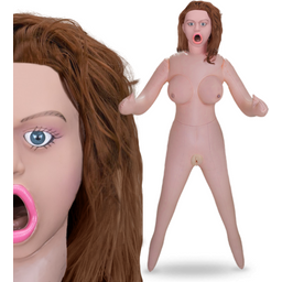 Poupée gonflable sexuelle suceuse pipe extra Kelly