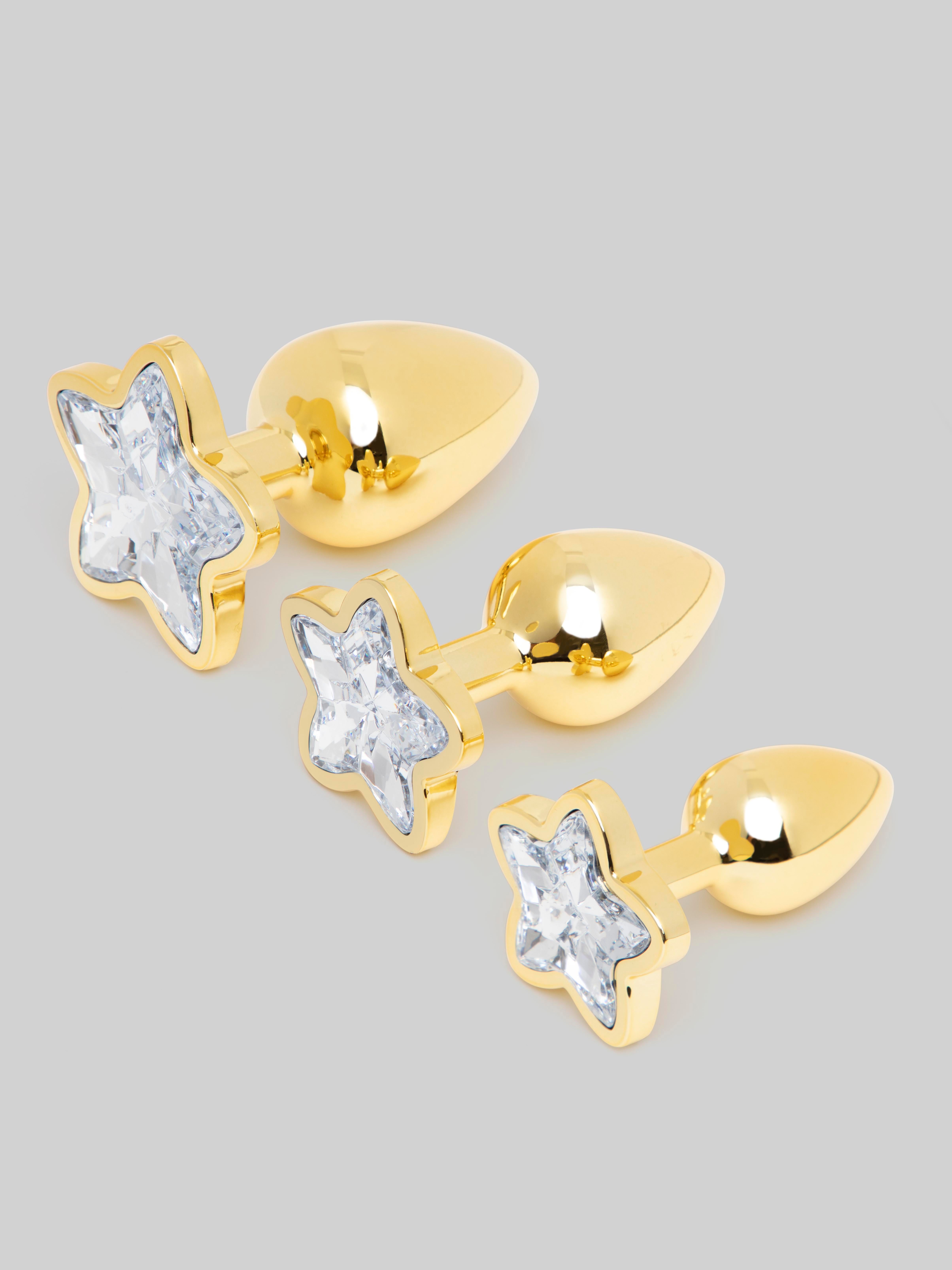 Kit plug anal bijou Star Power 3 pièces