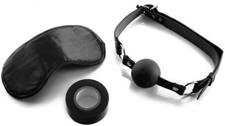 OUCH! BONDAGE SET BLACK