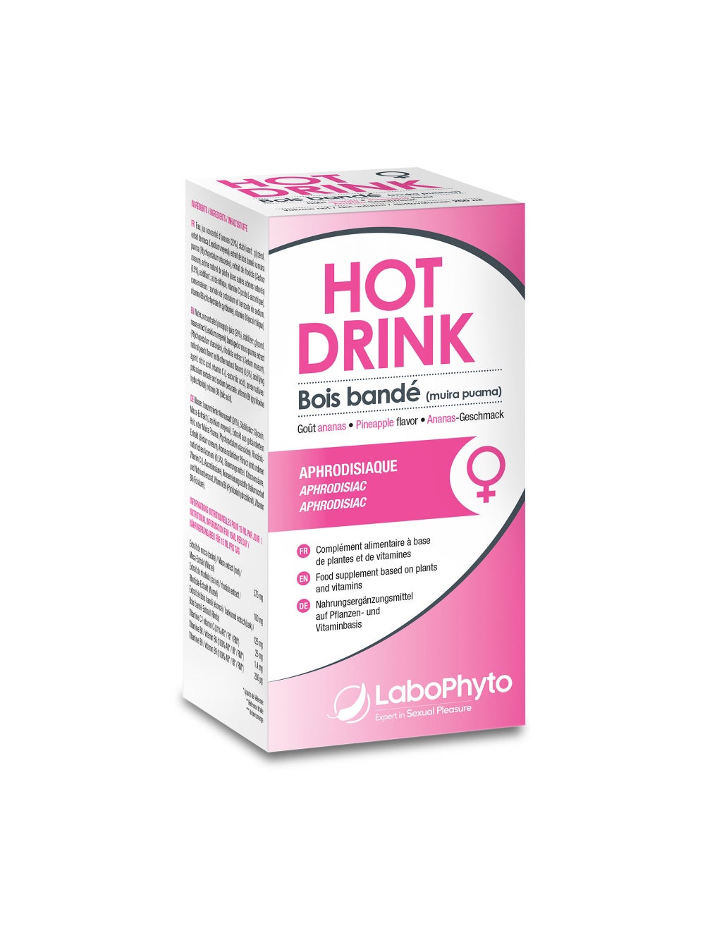 Aphrodisiaque pour femme Hot Drink goût ananas 250 ml