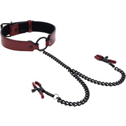 - Saffron Collar with Nipple Clamps