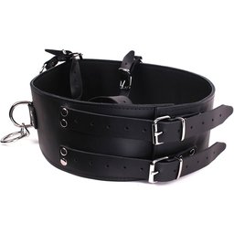 Leather Ceinture à Orgasmes Forcés