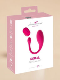 Vibromasseur Love Ball rechargeable en silicone doux avec télécommande
