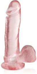 Gode Ventouse Réaliste Jelly Rose 21 cm