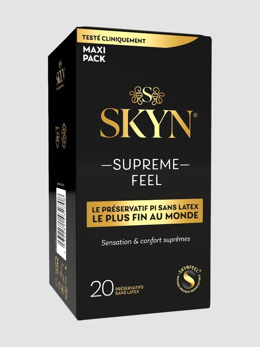 Préservatifs sans latex SKYN Supreme Feel boîte de 20