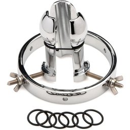 Master Series - Explorateur Anal en Acier Inoxydable