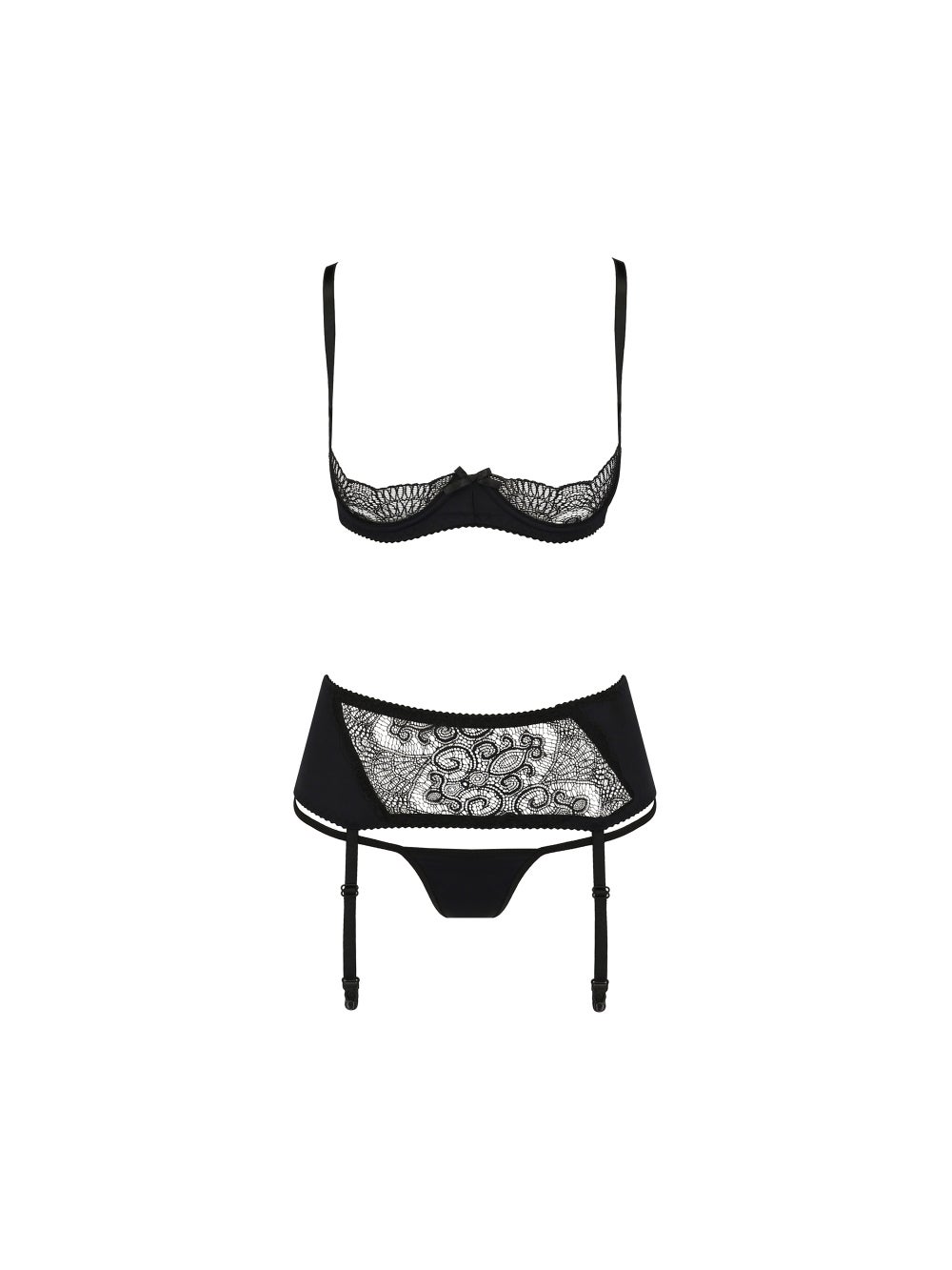 Ensemble 3 Pièces Alina Noir