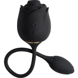 Dark Blushing Rose Vibromasseur à Succion