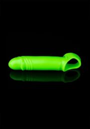 Gaine pour pénis Glow in the Dark - Neon Green