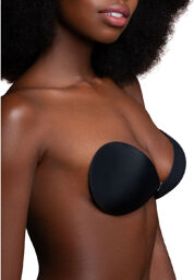 Soutien-gorge invisible noir bonnet A Noir